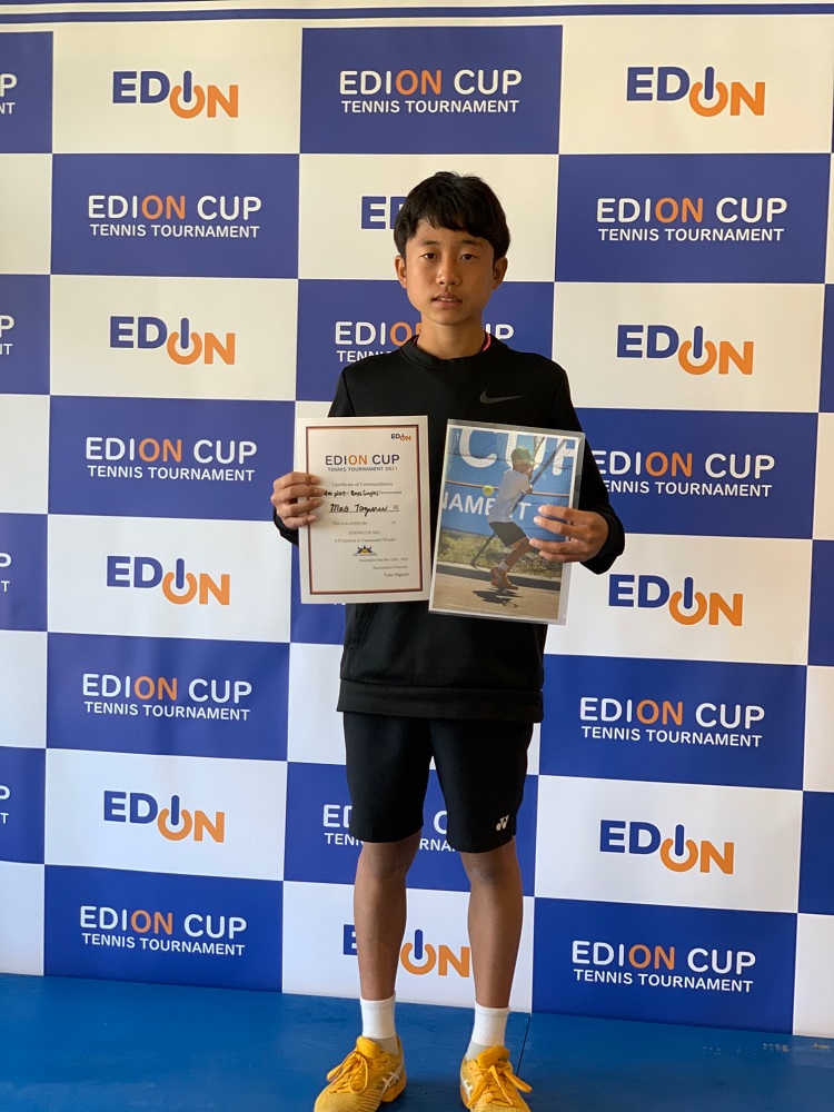 田鶴真大 第3シード・第8シード破りベスト4 /目崎凰介 予選から勝上がりベスト8【ATFツアーG4B】EDION JAPAN JUNIOR