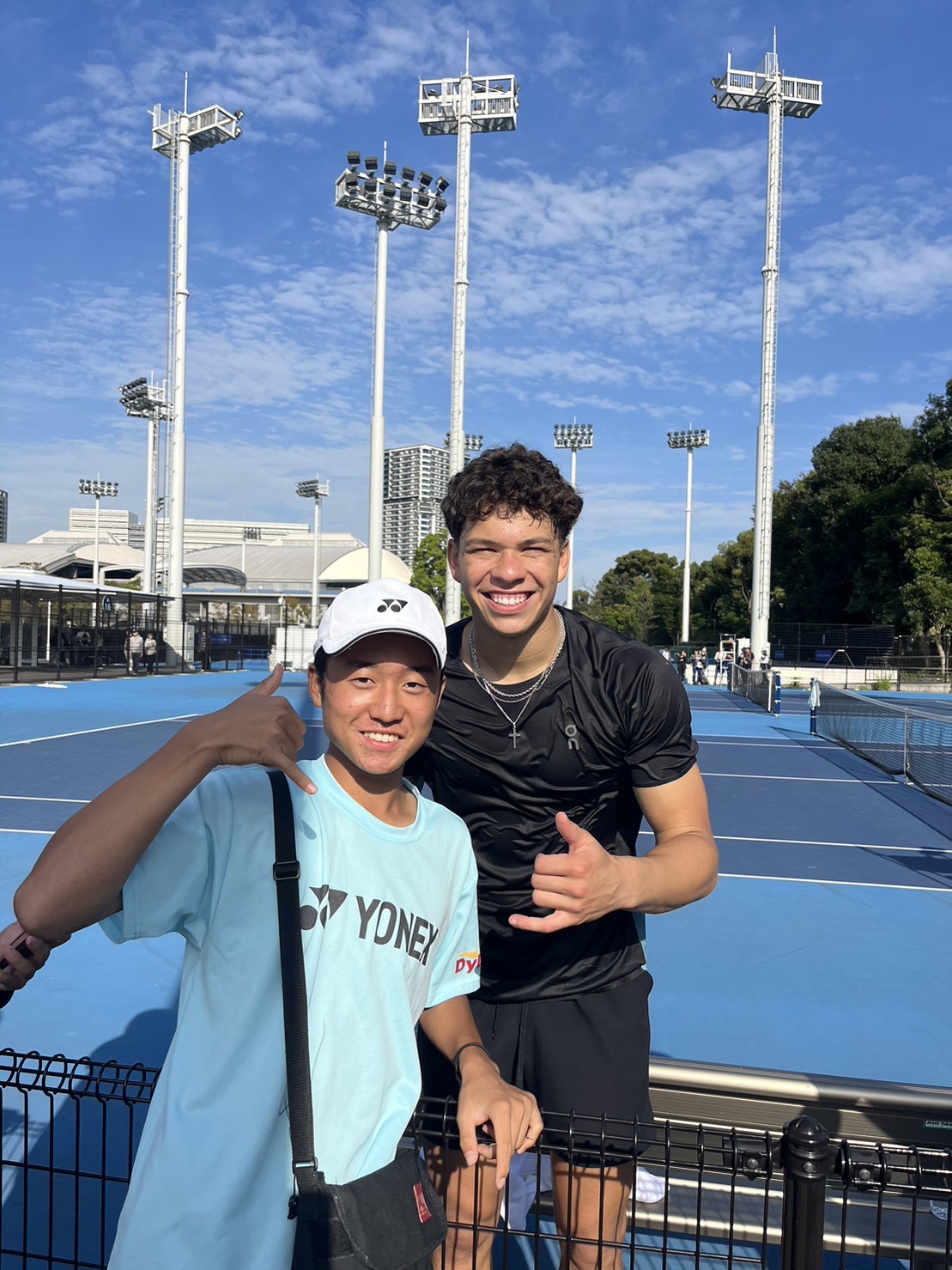 田鶴選手【木下グループジャパンオープンテニスチャンピオンシップス